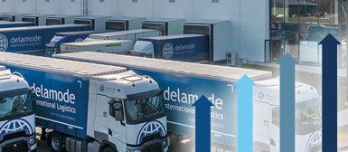 Delamode Baltics branded trailers